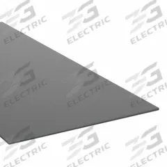 ABS Sheet: 0.125 in Thick, 24 in x 4 ft, Opaque, Black, 6,000 psi Tensile Strength, 12 kJ/m2 (MPN 1ZBT4). Key specifications — Clarity: Opaque; Impact Strength: 12 kJ/m2.