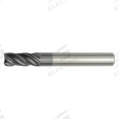 WIDIA HANITA Square End Mill: Carbide, AlTiN Coated, 4 Flute, 1/2" Mill Dia, 1-1/4" LOC - Fast-Cutting Carbide Square End Mills for Stainless Steel & Super Alloys