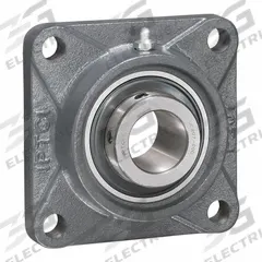 IPTCI BEARINGS Flange Mount Bearings: Radial Ball, 1 3/4 in Bore, Set Screws, 5 13/32 in Lg (MPN HUCF209-28). Key specifications — Brand: IPTCI BEARINGS; Mounting Bolt Size: 9/16 in; System of Measurement: Inch.
