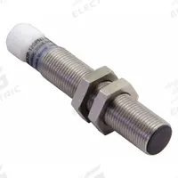 EATON Inductive Cylindrical Proximity Sensor: Built-in Connector, Unshielded, 3 Wires, 4 - Pin Micro (MPN E57P-12UPC4-Q). Key specifications — Brand: EATON; AC Supply Voltage Rating: Not Rated; DC Supply Voltage Rating: 10-48V DC.