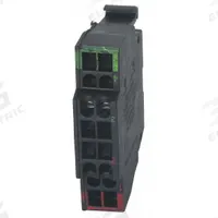 EATON Contact Block: 22 mm Panel Mounting Size, 1NO/1NC, Momentary/Break Before Make (MPN M22-CK11). Key specifications — Switch Action: Momentary/Break Before Make; Terminal Connection Type: Spring Cage Terminals; Brand: EATON; Compatible with Series: M22.
