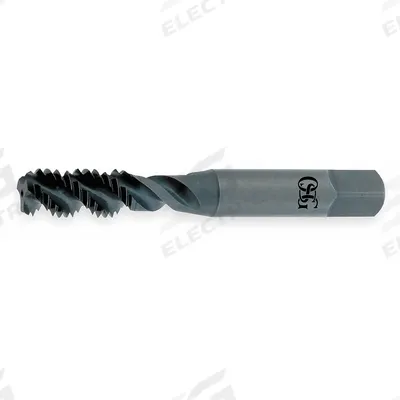 OSG Spiral Flute Tap: #4-40 UNC, 2B, 2 Flute, Bottoming Chamfer - General Purpose Spiral-Flute Taps