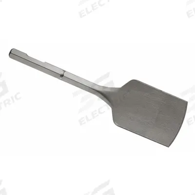 BOSCH Breaker and Demolition Hammer Chisel: 5 in Head Wd, 19 in Overall Lg - Chisel Bits for Breaker & Demolition Hammers