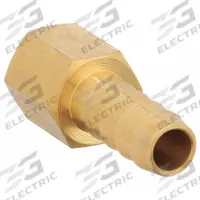 APPROVED VENDOR Barbed Hose Fitting: For 1/4 in Hose I.D., Hose Barb x NPT, Male x Female, Hex (MPN 6AFL0). Key specifications — Fitting Connection Type: Hose Barb x NPT; Fitting Gender: Male x Female; Nipple Grip Type: Hex; Brand: APPROVED VENDOR.