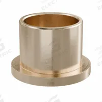 Flanged Sleeve Bearing: Bronze, SAE 841, 3/4 in Bore, 7/8 in OD, 3/4 in Lg, USDA H-1 Approved, 3 PK (MPN ECOF121412). Key specifications — System of Measurement: Inch; Lubricant Material: USDA H-1 Approved; Material Grade: SAE 841; Flange Type: Flanged; Brand: BUNTING BEARINGS.