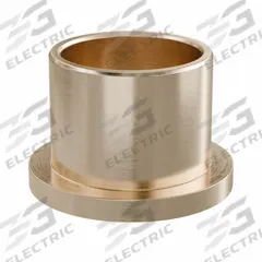 Flanged Sleeve Bearing: Bronze, SAE 841, 3/4 in Bore, 7/8 in OD, 3/4 in Lg, USDA H-1 Approved, 3 PK (MPN ECOF121412). Key specifications — System of Measurement: Inch; Lubricant Material: USDA H-1 Approved; Material Grade: SAE 841; Flange Type: Flanged; Brand: BUNTING BEARINGS.