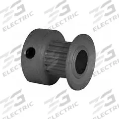 DAYTON Timing Pulley: Modified Curvilinear, Fixed, For GT Timing Belt Section, For 6 mm Belt Wd (MPN 16-2P06-6CA3). Key specifications — Brand: DAYTON; Finish: Clear Anodized; For Belt Series: Powerhouse®.