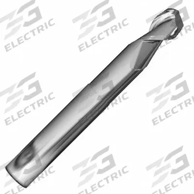 APPROVED VENDOR Ball End Mill: Carbide, 2 Flute, 1/2" Mill Dia, 5/8" LOC, 3" OAL (MPN 314303) - Reduced-Neck Carbide Ball End Mills for Aluminum