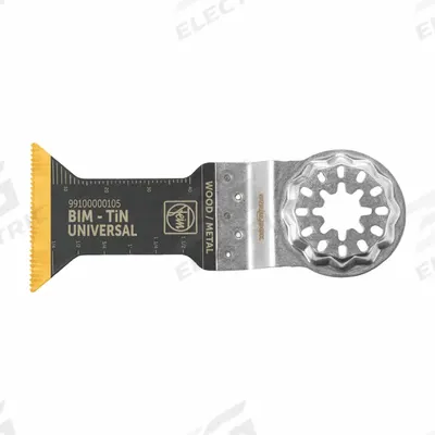 FEIN Oscillating Blade: 1 3/4 in Blade Wd, 2 1/8 in Overall Lg, Precision Cutting - Starlock Mounted Blades