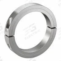 CLIMAX METAL PRODUCTS Shaft Collar: 2-Piece, Inch, Round, Clamp-On, 4 in Bore Dia, 7/8 in Collar Wd (MPN H2C-400-S). Key specifications — attr671628: CLIMAX METAL PRODUCTS.