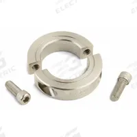 RULAND MANUFACTURING Shaft Collar: 2-Piece, Metric, Round, Clamp-On, 20 mm Bore Dia, 15 mm Collar Wd (MPN MSP-20-SS). Key specifications — attr671628: RULAND MANUFACTURING.