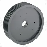 APPROVED VENDOR V-Belt Pulley: B160, 5 Groove, 16.35 in OD, Bushed Bore, SF, Quick Detachable (MPN 5B160SF). Key specifications — attr1318293: B160; attr1318301: 15.6 in (4L, A); attr1318291: 5L, B, or BX.