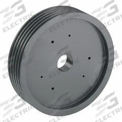 APPROVED VENDOR V-Belt Pulley: B160, 5 Groove, 16.35 in OD, Bushed Bore, SF, Quick Detachable (MPN 5B160SF). Key specifications — attr1318293: B160; attr1318301: 15.6 in (4L, A); attr1318291: 5L, B, or BX.