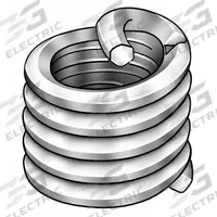 HELI-COIL Helical Insert: Tanged Tang Style, Screw-Locking, 1/4"-20 Thread Size, Plain, 100 PK (MPN A3585-4EN375). Key specifications — Material Grade/Class: Nitronic 60; Thread Direction: Right Hand; STI Tap Size: 1/4"-20; Compatible Material: Metal; System of Measurement: Inch; Brand: HELI-COIL; Tensile Strength: 200,000 psi; Thread Type: Coarse.
