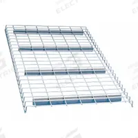 LYON Pallet Rack Decking: 46 in x 48 in, Waterfall, Std Wire Decking, 14 ga Decking, Gray (MPN FFWD4648L). Key specifications — Wire Decking Style: Standard; Finish: Powder Coated; Brand: LYON; Material: Steel; Decking Edge: Waterfall; Color: Gray.