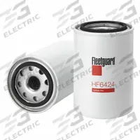 FLEETGUARD Automotive Hydraulic Filter: Hydraulic Fluid, 0.97"-20 Thread Size, Spin-On, Cellulose (MPN HF6424). Key specifications — Media Material: Cellulose; Brand: FLEETGUARD; Compatible Fluid Type: Hydraulic Fluid; Compatible Vehicle Make: Sullair; Thread Size: 0.97"-20.