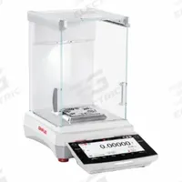 OHAUS Lab Scale: 1,200 g Capacity, 1 mg Readability, 1 mg Repeatability, 2 mg Linearity, Metal (MPN EXP1203/AD). Key specifications — Brand: OHAUS; Display Type: TFT Touchscreen.