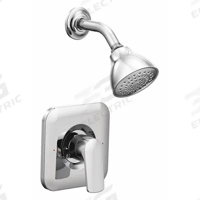 RIZON Shower Faucet: Rizon Posi-Temp T2812, 2.5 gpm Fixed Showerhead Flow Rate - Shower Faucets with Fixed Showerheads