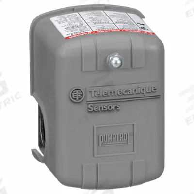 TELEMECANIQUE SENSORS Water Pump Switch: Reverse, 23 psi – 65 psi, 1/4" FNPS - General Purpose Water Pump Switches