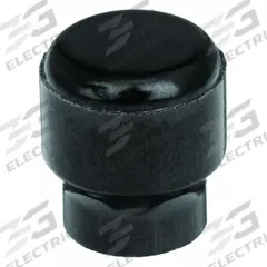 Hand Knob: Knurled, Thermoset, #8-32 Thread, 40 mm Thread Lg, 0.44 in Dia, Black (MPN 1770). Key specifications — Brand: DAVIES; Color: Black.