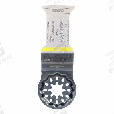 METABO Oscillating Tool Blade: 1 1/4 in Blade Wd, 1 7/8 in Overall Lg, Plunge Cutting - Starlock Mounted Blades