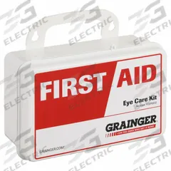 FIRST AID ONLY Eye Care Kit: Eye Care, 2 People Served, 12 Components, Plastic (MPN 54588). Key specifications — Adhesive Bandages Included: No Adhesive Bandages; Application: Eye Care; Brand: FIRST AID ONLY; Housing Color: White; Housing Material: Plastic; Includes Oral or Inhalant Medication: No Medication Included; Mountable: Portable; Oral and Inhalant Medicinals Included: No Oral/Inhalant Medicinals.