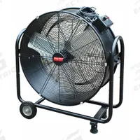 DAYTON Portable Fan: 24 in Blade Dia, 115V AC, Mobile, 1/4 hp, Direct Drive, Steel (MPN 31XL41). Key specifications — Mobility: Mobile; Voltage: 115V AC; Brand: DAYTON.