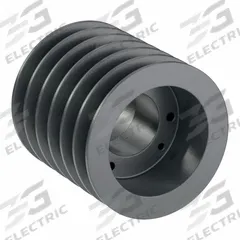 APPROVED VENDOR V-Belt Pulley: C60, 6 Groove, 6.4 in OD, Bushed Bore, SF, For C/CX Belt Section (MPN 6C60SF). Key specifications — Pulley Industry Number: C60; Pitch Diameter: 6 in (C); For Belt Section (broad, with similar types): C or CX.
