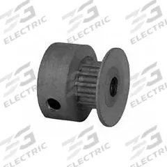 DAYTON Timing Pulley: Modified Curvilinear, Fixed, For GT Timing Belt Section, For 3 mm Belt Wd (MPN 13-2P03M6CA3). Key specifications — Brand: DAYTON; Finish: Clear Anodized; For Belt Series: Powerhouse®.