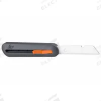 SLICE Utility Knife: 6 in Overall Lg, Ceramic Rounded Tip, Plain, Plastic, Black, Quick-Change (MPN 10559GR). Key specifications — attr307837: Quick-Change; attr307830: Ceramic Rounded Tip; attr307833: Black; attr307831: Plain; attr307832: Plastic; attr324891: SLICE.