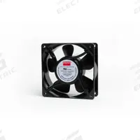 DAYTON Axial Fan: 77 cfm Airflow @ 0.000 in SP, 4 11/16 in Ht, 1 1/2 in Dp, Terminals, IP33, 115V AC (MPN 55VD30). Key specifications — Blade Material: Polybutylene Terephthalate; Brand: DAYTON.