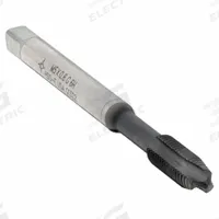 CLEVELAND Spiral Point Tap: M5x0.8 Metric, 6H, 3 Flute, Plug Chamfer, Hardlube Coated Cobalt (MPN C96037)