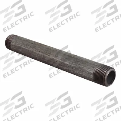 MI-T-M Pipe Nipple, 1" x 17.00 Black: Mfr Part # 24-0263, 1 in - Assorted Parts & Accessories