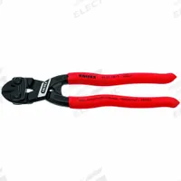 KNIPEX Bolt Cutters: Plastic, For 1/4 in Max Dia Soft Steel, For 3/16 in Max Dia Medium Steel, Red (MPN 71 01 200 R). Key specifications — attr308357: Red; attr308366: Plastic; attr324820: KNIPEX.