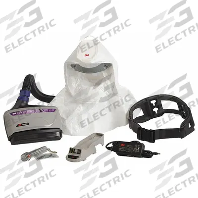 PAPR System Kit: Hood, Belt-Mount, Universal - 3M Versaflo General Purpose PAPR Systems
