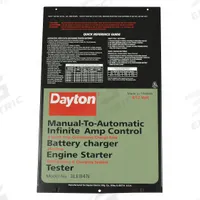 DAYTON Front Panel: For 3LE84, Fits Westward Brand (MPN G440-596-050). Key specifications — attr325158: DAYTON; attr380377: Front Panel; attr314549: 3LE84.