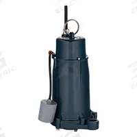 FRANKLIN ELECTRIC Grinder Pumps: Single Phase, 2 hp, 208/230V AC, 40 gpm @ 10' of Head, 16 A Current (MPN 515701). Key specifications — Rated Voltage: 208/230V AC; Brand: FRANKLIN ELECTRIC; Switch: Tether Float.