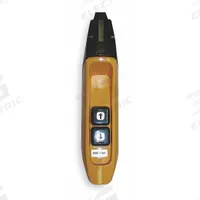 HARRINGTON Two Button Pendant Station: Electric Chain Hoists, NER, 1,000 lb Compatible Load Capacity (MPN SWDG100AA). Key specifications — Manufacturer Part Number: SWDG100AA; Compatible Hoist Type: Electric Chain Hoists; Compatible Series: NER; Compatible with Manufacturer Part Number: NER005S-20; Functions: Up/Down; Product Type: Pendant Station.