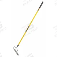 SEYMOUR MIDWEST Bow Rake: Steel, Fiberglass Handle, Straight Handle Type, 60 in Handle Lg (MPN 42366GRA). Key specifications — Tine Material: Steel.