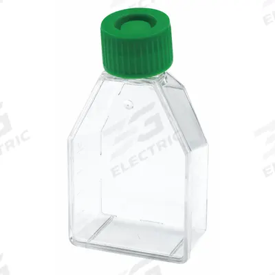 APPROVED VENDOR Cell Culture Flask: Cell Culture, Polystyrene, 25 mL, 0.84 fl oz - Plastic Cell Culture Flasks