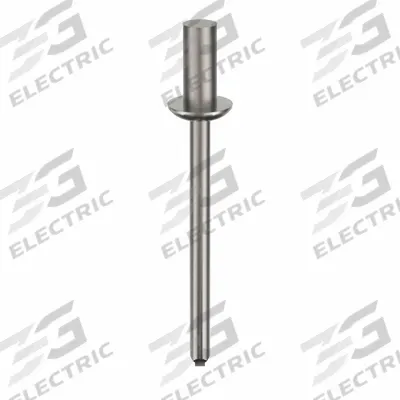 APPROVED VENDOR Blind Rivet,1 9/13" L,0.156" dia,PK500: Inch, 1 11/16 in Overall Lg, 3/8 in Body Lg - Domed-Head Blind Rivets