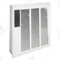 QMARK Recessed Electric Wall-Mount Heater: 1800 W/4000 W, 208V AC, Single Phase, 208V AC, 1-phase (MPN SSHO4008). Key specifications — Grille Color: White; Programming Capability: 5-2; Wattage Output: 1800 W/4000 W; Voltage, Phase: 208V AC, 1-phase; Rough-In Dimensions - H x W x D: 18-3/16 in x 14-1/4 in x 3-7/8 in; Nominal Voltage - HVAC: 208V AC; Brand: QMARK; Phase: Single.