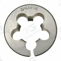 WESTWARD Alloy Steel Die, 3/4-16 UNF: CCT1060-65, Die