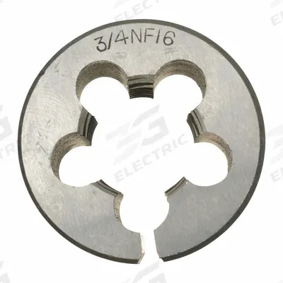 WESTWARD Alloy Steel Die, 3/4-16 UNF: CCT1060-65, Die - Pneumatics