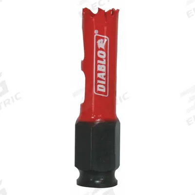 DIABLO Hole Saw: 5/8 in Saw Dia., 4 Teeth per Inch, 1 5/8 in Max. Cutting Dp - Multi-Material-Cutting Hole Saws without Arbor