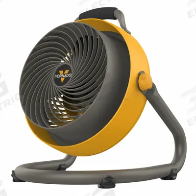 VORNADO Circulating Fan: 10 3/16 in Blade Dia, Non-Oscillating, 3 Speeds, 17 1/2 in Ht - Office Floor Fans