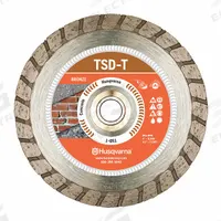 HUSQVARNA Diamond Saw Blade: Brick/Granite/Marble, 10 in Blade Dia., 5/8 in_7/8 in Arbor Size, Good (MPN TACTI-CUT T 10). Key specifications — attr1097734: Wet/Dry; attr1097738: Tile Saw; attr1097751: HUSQVARNA.