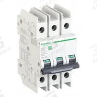 SCHNEIDER ELECTRIC IEC Miniature Circuit Breaker: 15 A Amps, 14kA at 120/240V AC, Screw Clamp, C (MPN M9F42315). Key specifications — DC Voltage Rating: Not Rated; Max. AIR Rating: 14kA at 120/240V AC; Terminal Connection: Screw Clamp; Brand: SCHNEIDER.