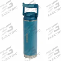 IGLOO Drink Jug: 20 oz Capacity, Blue, Stainless Steel, BPA-Free, 9 5/8 in Overall Ht, Bottle (MPN 00071395). Key specifications — Brand: IGLOO.
