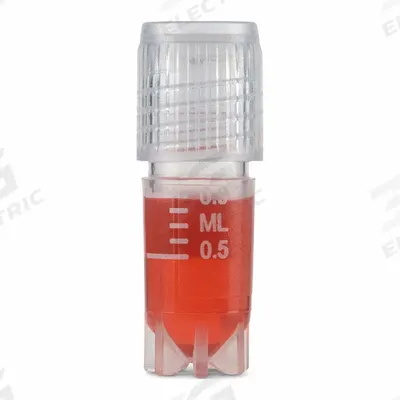 APPROVED VENDOR Cryogenic Vial: Cryogenic, Polypropylene, 1 mL, 13.5 mm Body Dia, Sterile - Plastic Cryogenic Vials